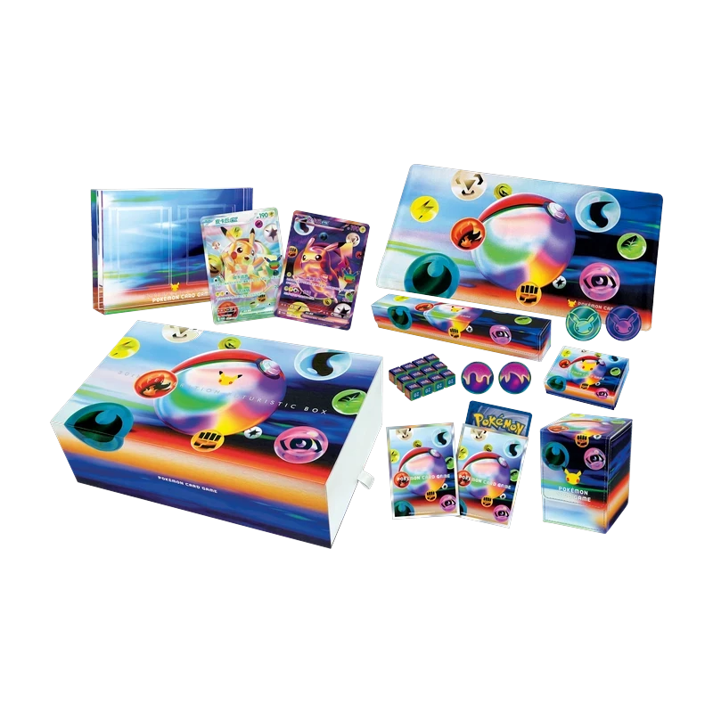 Pokemon MEG 30th Celebration Colorful Future - Box Set T-CHN — Inhalt der Box
