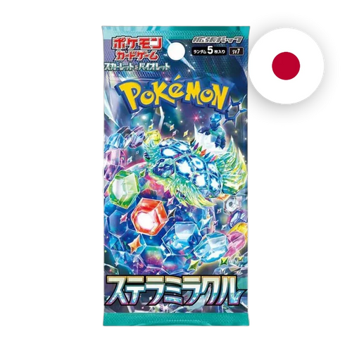 Pokemon S/V Stellar Miracle Booster, japanische Ausgabe — versiegeltes Boosterpack