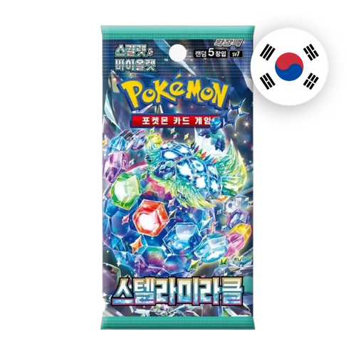 Pokemon S/V Stellar Miracle Booster, koreanische Ausgabe — versiegeltes Boosterpack