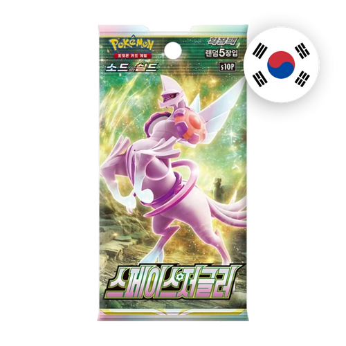 Pokemon SW/SH Space Juggler Booster, koreanische Ausgabe — versiegeltes Boosterpack
